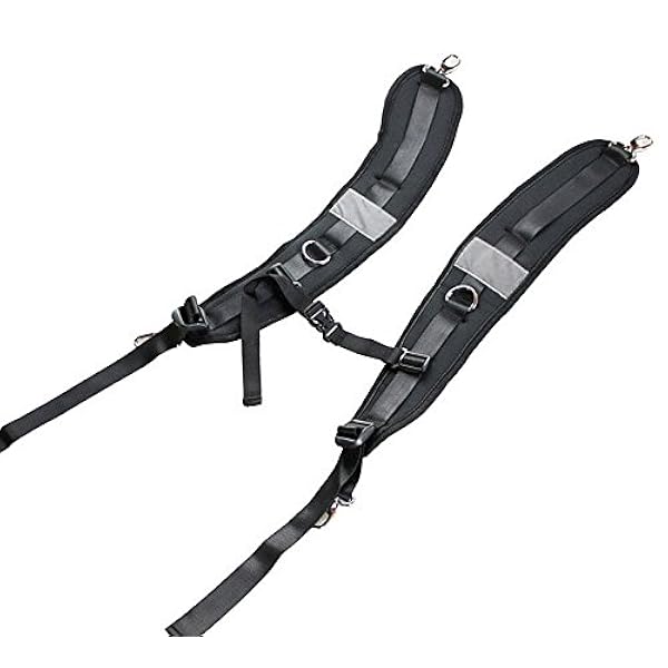 123Arts 1 par de Correas Ajustables de PVC Impermeables para el Hombro de Repuesto para Mochila